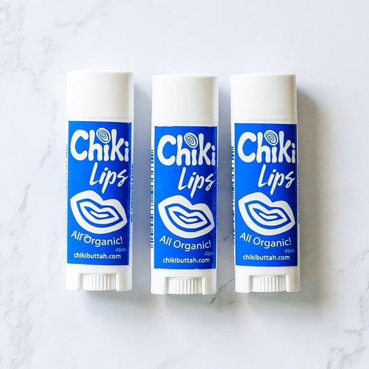 Chiki Lips Organic Lip Balm (Set of 3)