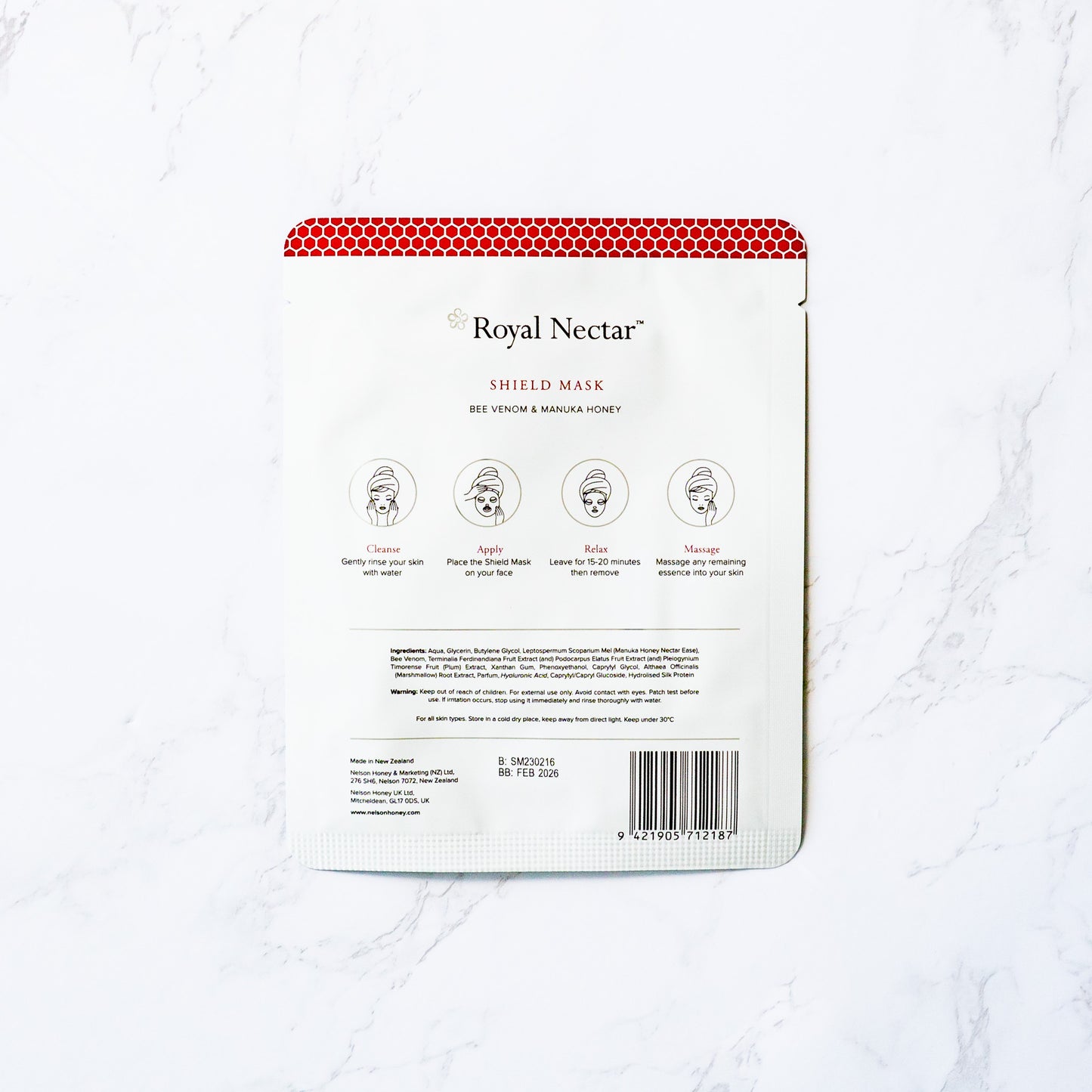 Royal Nectar Shield Mask Single